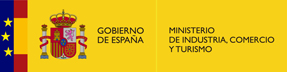 Logo de Gobierno de España. Ministerio de Industria, Comercio y Turismo